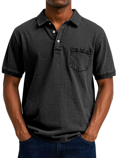 Ellis™ – Vintage Cotton Polo for Everyday Refinement