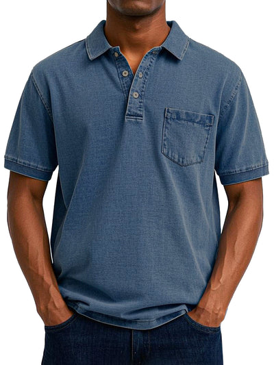 Ellis™ – Vintage Cotton Polo for Everyday Refinement