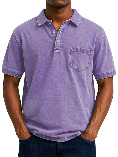 Ellis™ – Vintage Cotton Polo for Everyday Refinement