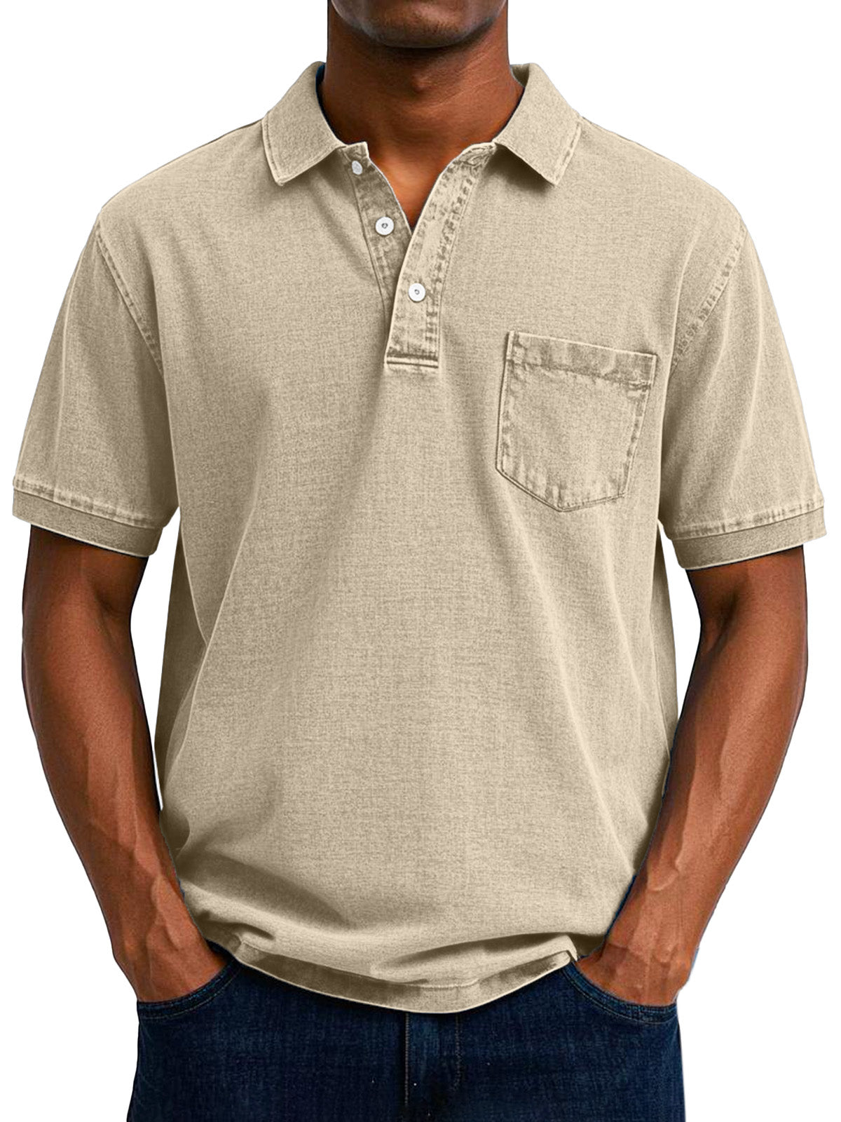 Ellis™ – Vintage Cotton Polo for Everyday Refinement
