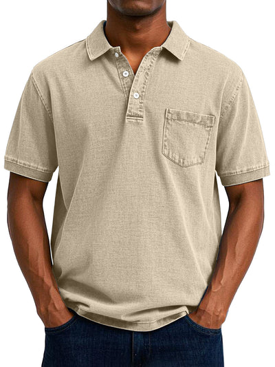 Ellis™ – Vintage Cotton Polo for Everyday Refinement