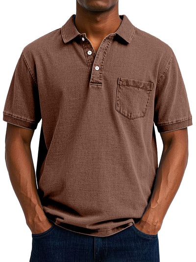 Ellis™ – Vintage Cotton Polo for Everyday Refinement