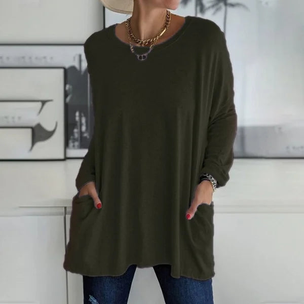 Arial | Relaxed Long Sleeve Top
