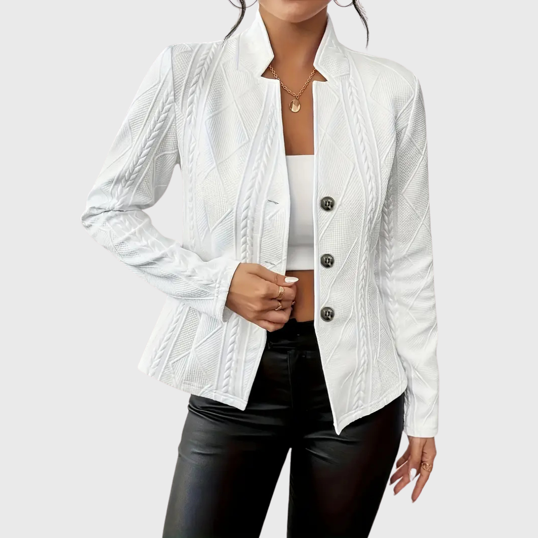 Veyloria | Blazer With Elegant Details