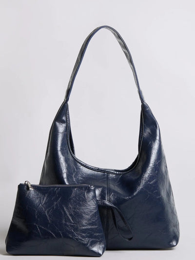 YAYA Distressed Leather Tote
