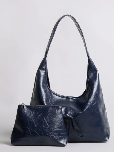 YAYA Distressed Leather Tote