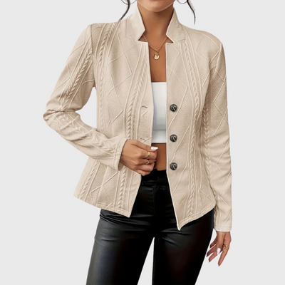Veyloria | Blazer With Elegant Details