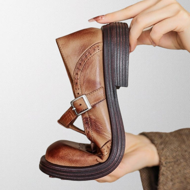 Alivia - Elegant Leather Shoes