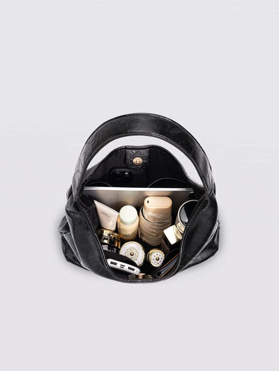 YAYA Distressed Leather Tote