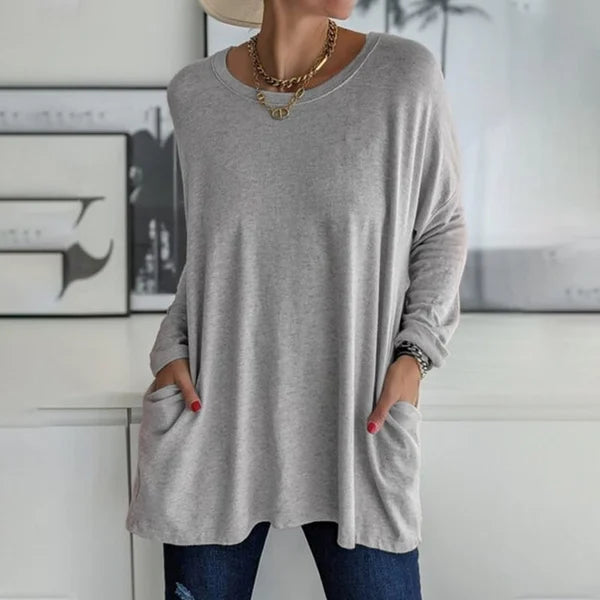 Arial | Relaxed Long Sleeve Top