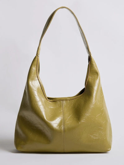 YAYA Distressed Leather Tote