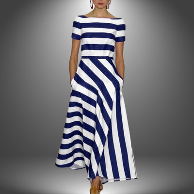 Delora | Light & Fluid Stripe Dress