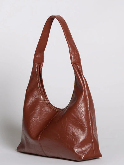 YAYA Distressed Leather Tote