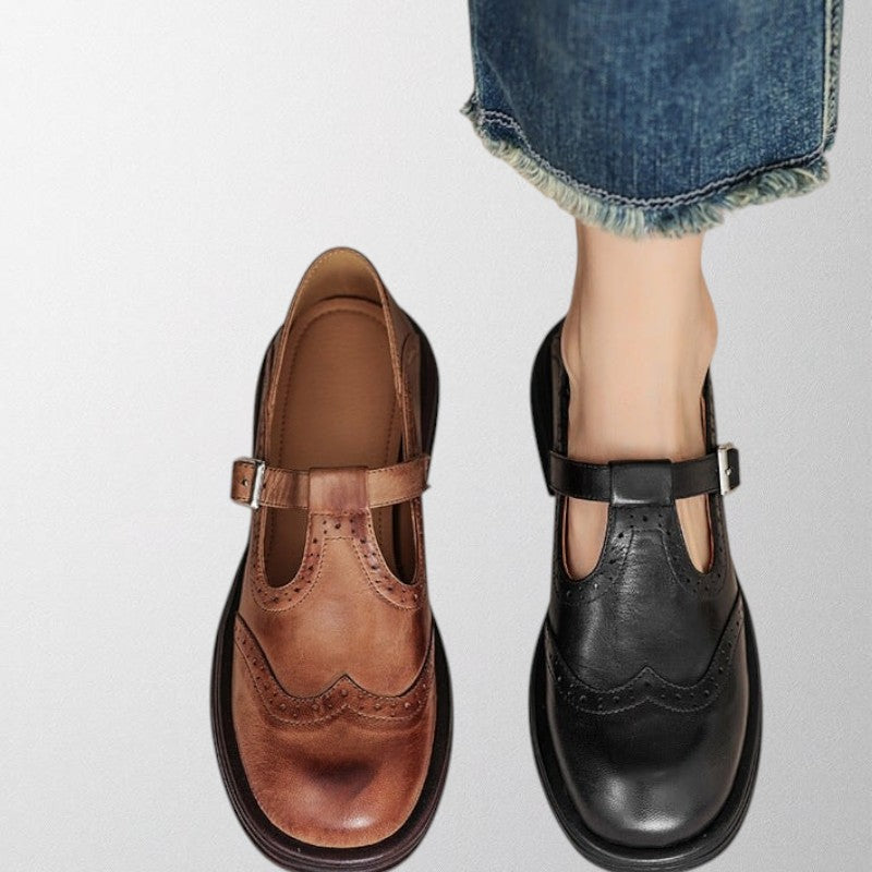 Alivia - Elegant Leather Shoes