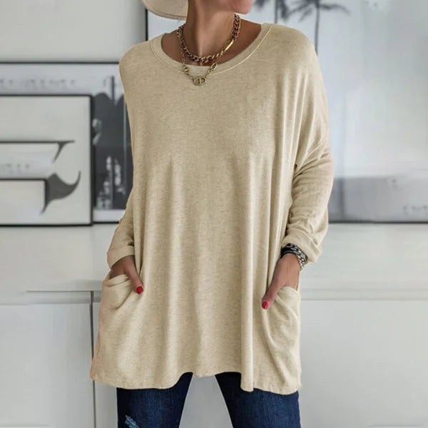 Arial | Relaxed Long Sleeve Top
