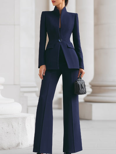 Adrielle | Elegant Blazer & Trouser Suit Set