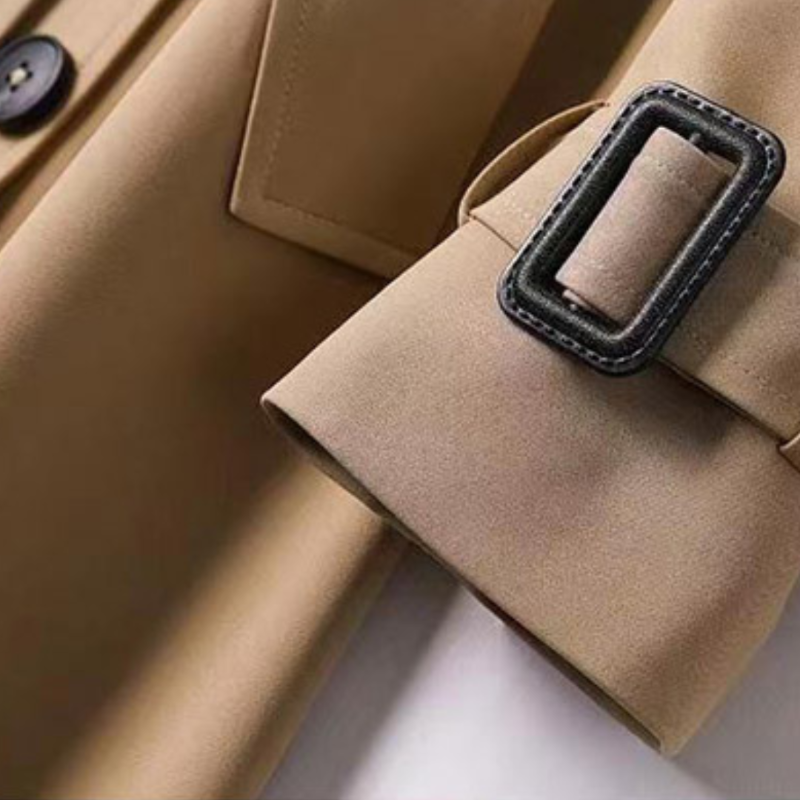 Isabella Belted Trench Coat