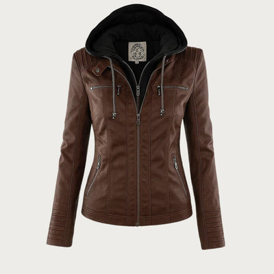 Monika™ | Robust and elegant leather jacket