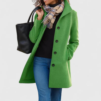 Claire – Classic Wool Blend Coat