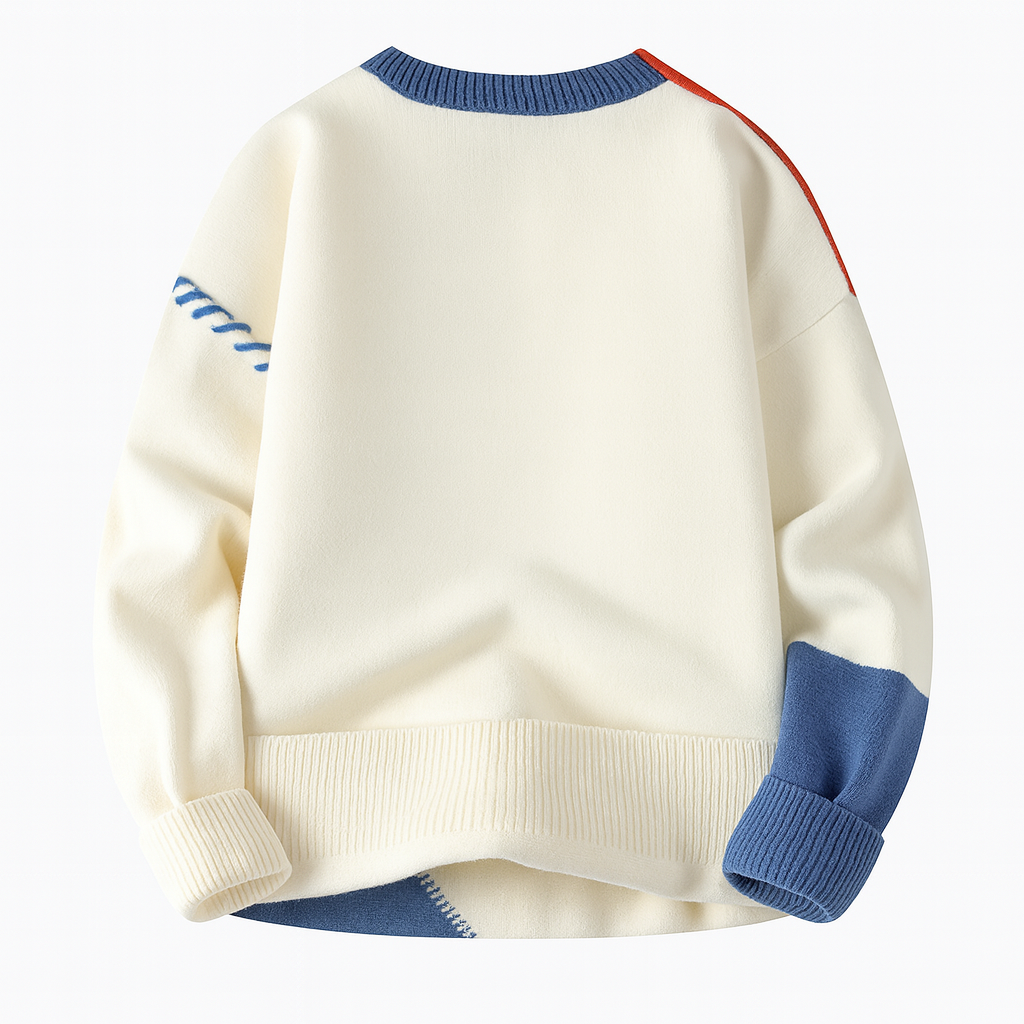 Tracy | Arty Patch Sweater