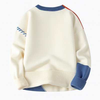 Tracy | Arty Patch Sweater