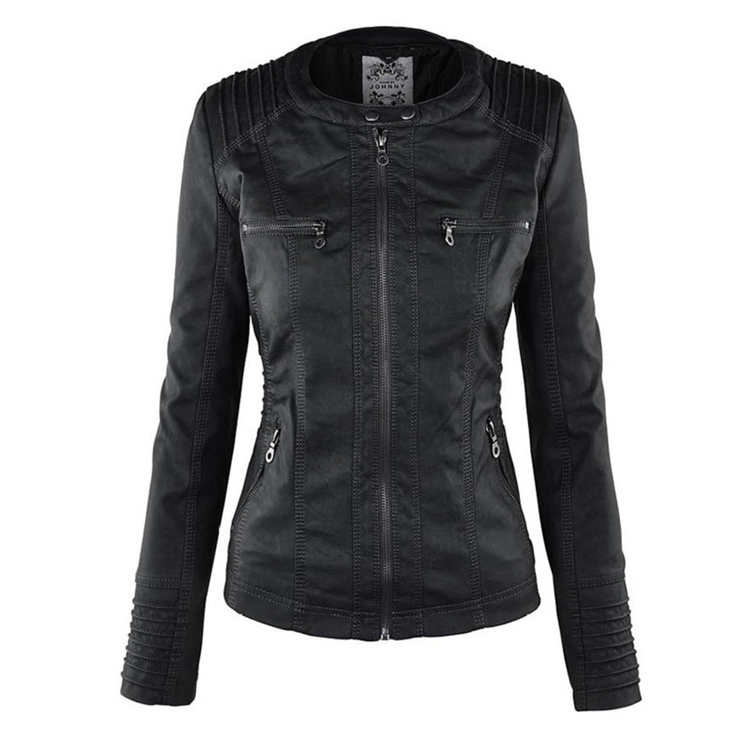 Monika™ | Robust and elegant leather jacket
