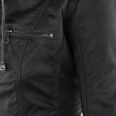 Monika™ | Robust and elegant leather jacket