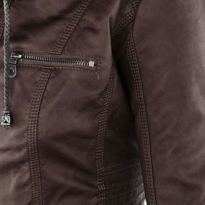 Monika™ | Robust and elegant leather jacket
