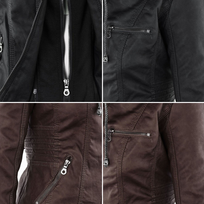 Monika™ | Robust and elegant leather jacket