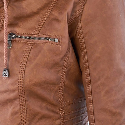 Monika™ | Robust and elegant leather jacket