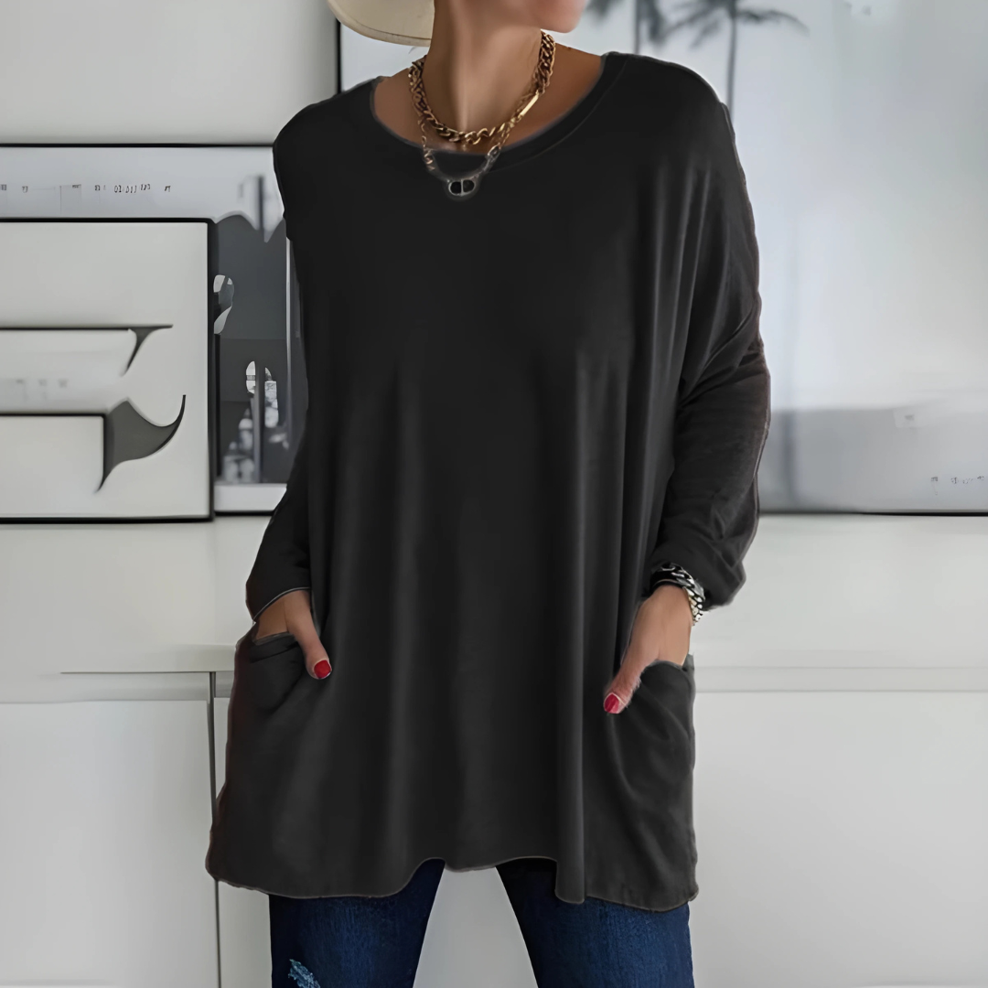 Arial | Relaxed Long Sleeve Top