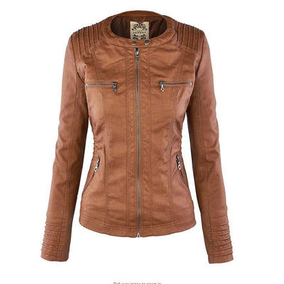 Monika™ | Robust and elegant leather jacket