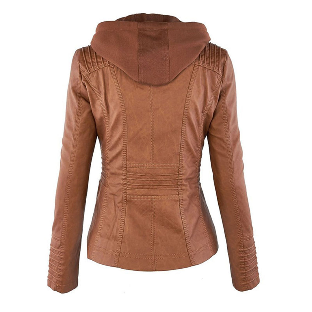 Monika™ | Robust and elegant leather jacket