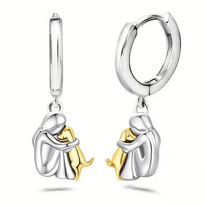 Tracy | Dog Embrace Earrings