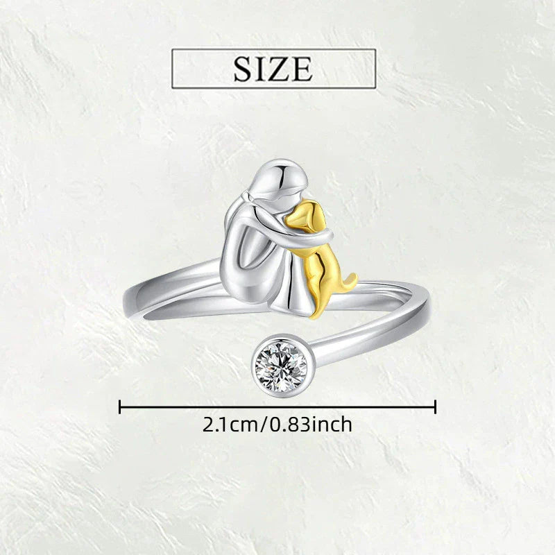 Tracy | Dog Embrace Ring