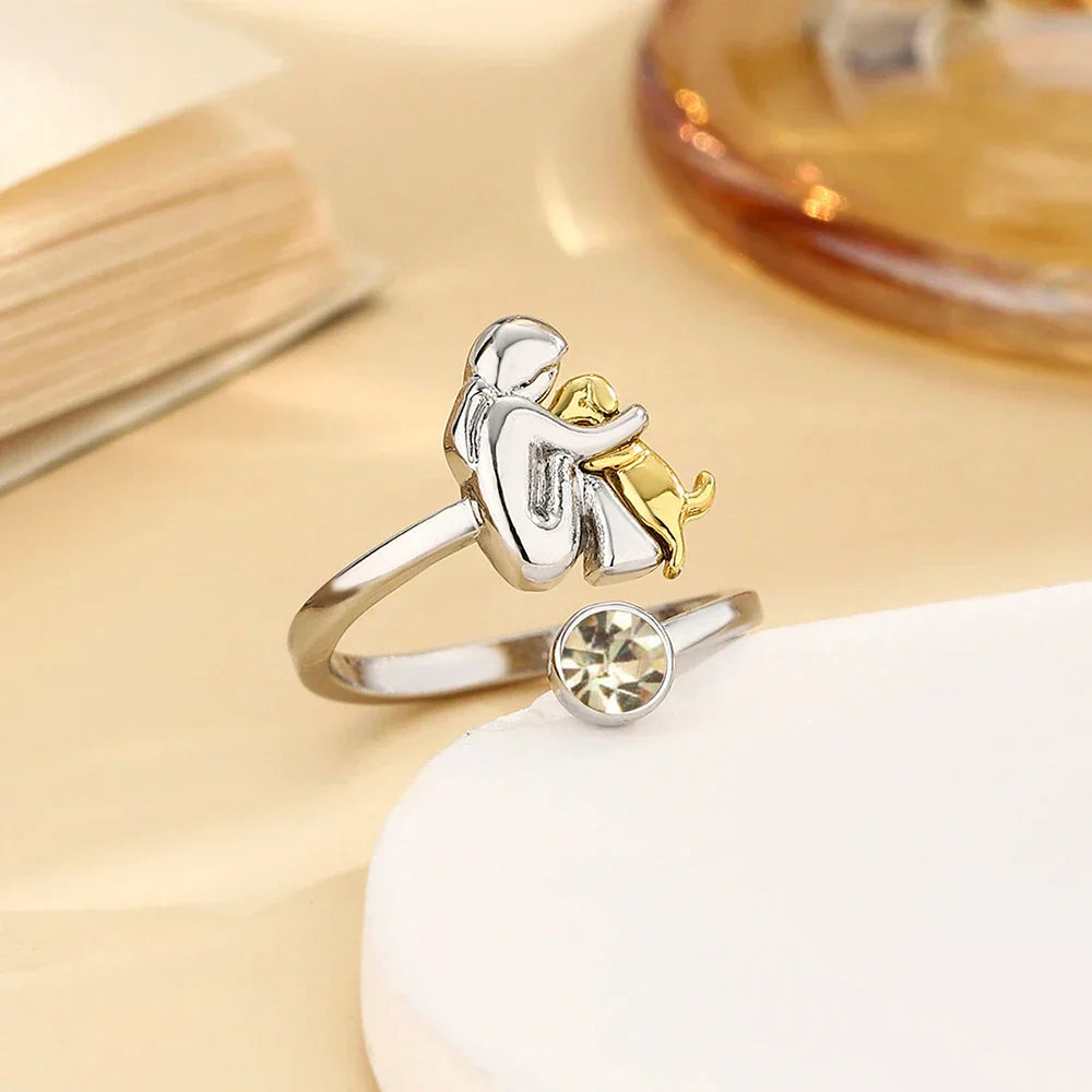 Tracy | Dog Embrace Ring
