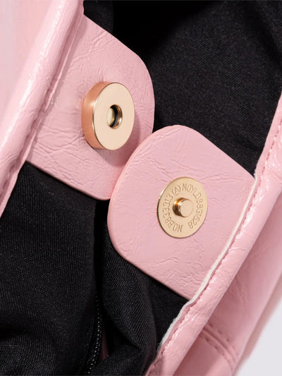 YAYA Distressed Leather Tote