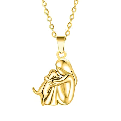 Tracy | Dog Embrace Necklace