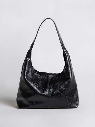 YAYA Distressed Leather Tote