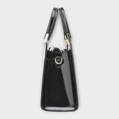 Olívia -  Shiny Crocodile Skin Pattern Handbag