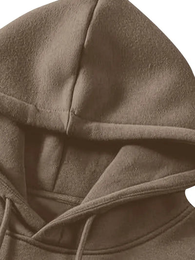 James - Textured Grid Hooded Sweatshirt