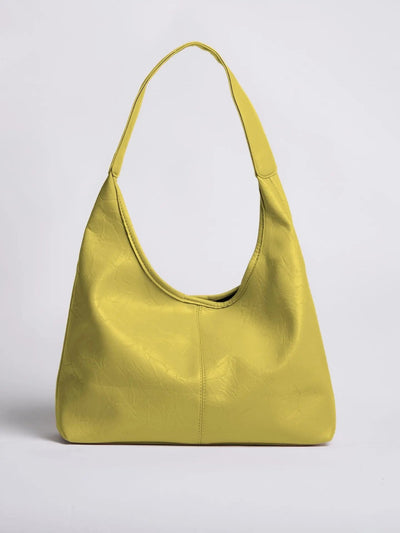 YAYA Distressed Leather Tote