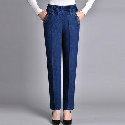 Tracy® | Women's jeans with side pockets and elastic waistband