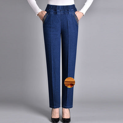 Tracy® | Women's jeans with side pockets and elastic waistband