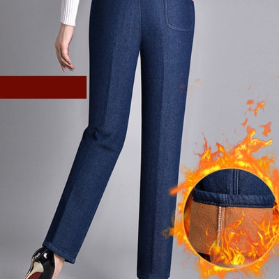 Tracy® | Women's jeans with side pockets and elastic waistband