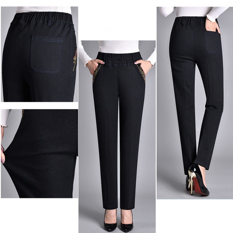 Tracy® | Women's jeans with side pockets and elastic waistband